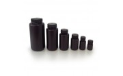 NEW - Amber Wide Mouth Bottles
