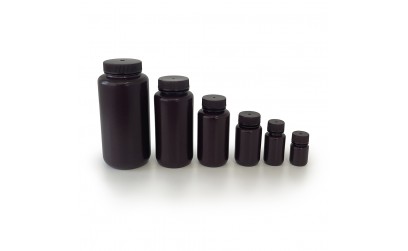 NEW - Amber Wide Mouth Bottles NEW - Amber Wide Mouth Bottles