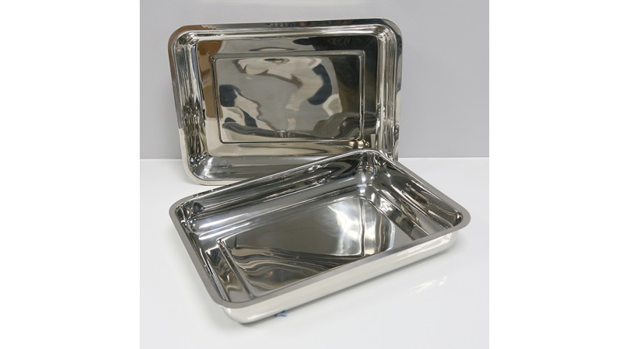 NEW - Extra Large Stainless Steel Tray NEW - Extra Large Stainless Steel Tray