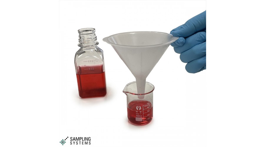 NEW - Double Bagged USP Class VI Liquid Funnel
