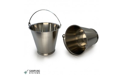 NEW - 12 Litre Bucket Made From 316L Stainless Steel