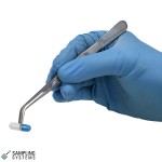 NEW - Angled Stainless Steel Forceps