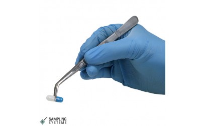 NEW - Angled Stainless Steel Forceps