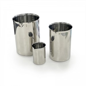 Beaker With Spout (316L Stainless)
