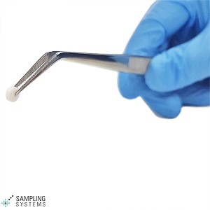 Angled Forceps - 316L stainless steel