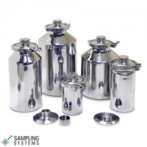 Stainless Containers (1 to 30 Litres) with GL45 Thread & Cap