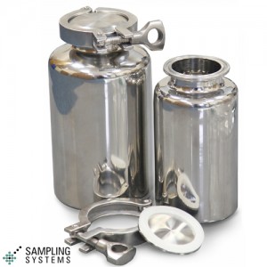 316L Stainless Clamp Top Bottle (250 to 1000ml) 316L Stainless Clamp Top Bottle (250 to 1000ml)
