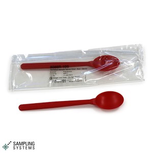 SteriWare Sample Spoons RED