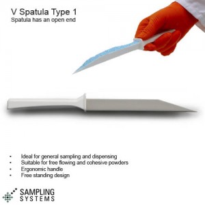 SteriWare Open V Spatula NARROW & STANDARD