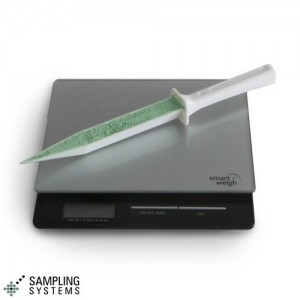 SteriWare Cupped V Powder Spatula